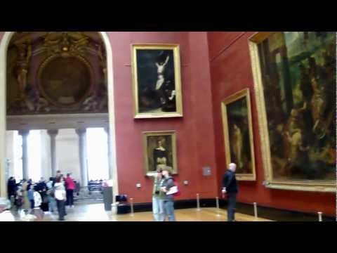 パリ　ルーブル美術館　内観　PARIS　2012