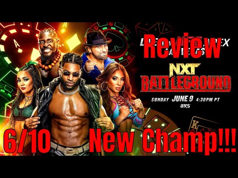 WWE NXT Battleground 2024 Review!!!