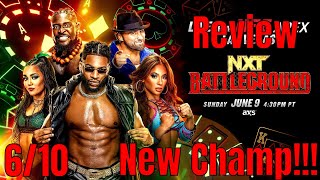 WWE NXT Battleground 2024 Review!!!