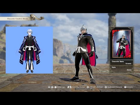 SoulCalibur 6; Octavio (HoloStars) custom character video guide by Zeno XC