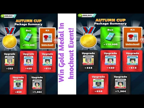 Wining 3600 Cards Gold Knockout Event (Autumn Cup) Very Easy Check The Gameplay Style! 110000 Bux