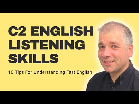 C2 English Listening Skills (Understand Fast ADVANCED English)