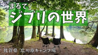 【夫婦キャンプ♯33後編】ここは別世界♪ジブリの世界に飛び込んできたかのような素敵なキャンプ場でした。💖最後に少しご挨拶あります💗