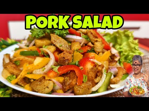 Pork Salad ದುಕ್ರಾ ಮಾಸಾಸೊ ಸಲಾದ್ #yummy #Mangalore Recipes