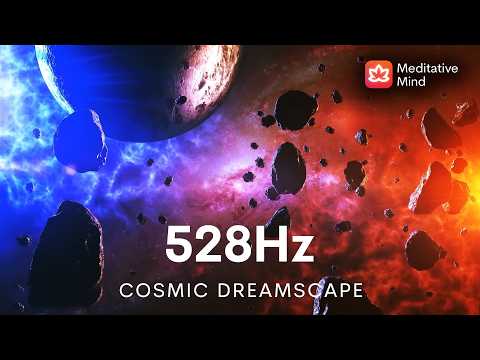 🌙⭐ 528Hz COSMIC DREAMSCAPE | Positive+ Transformation | Whole Body Regeneration | Floating in Space