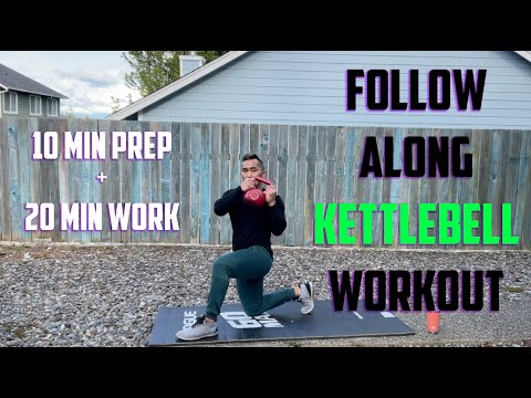 Follow Along Kettlebell Workout: 2-Parter