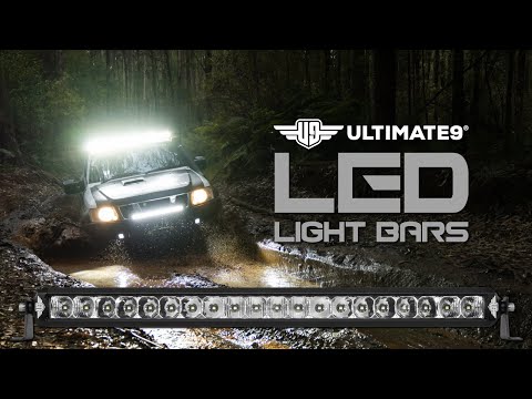 Ultimate9 LED Light Bars | Durable & Affordable 4X4 LED Lighting