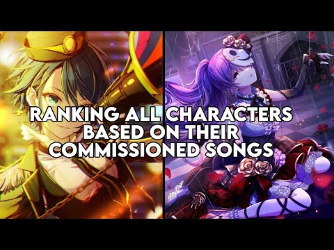 ranking ALL CHARACTERS BASED ON THEIR COMMISSIONED SONGS [ project sekai ]