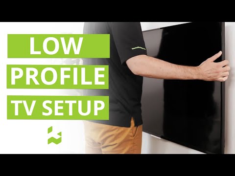 The Ultimate Way to Achieve a Low Profile TV Setup | Kanto Solutions