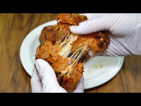 [Sub] Fried Kimchi Cheese Rice ball