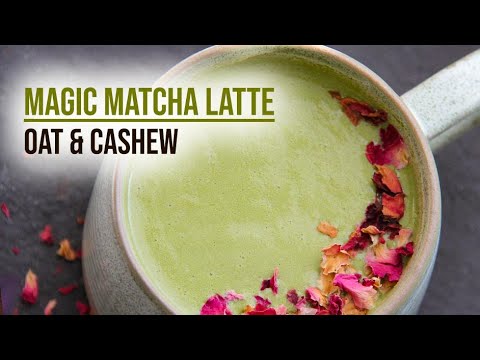 Magic Matcha Latte - plant-based in a blender!