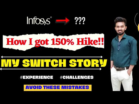 How I got 150% Hike After Switch from Infosys ||My Company Switch Story ||Avoid ☝️ Mistakes||Chandan