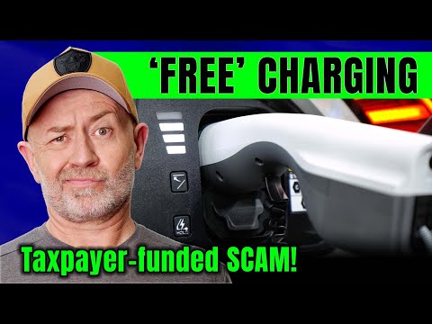 EV SCAM: YOU are paying for EV owners to charge for "free" | Auto Expert John Cadogan