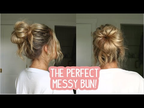 POV YOU FOUND YOUR GO-TO MESSY BUN TUTORIAL!  Summer Hairstyle | Boho | Short, Medium, Long Hair