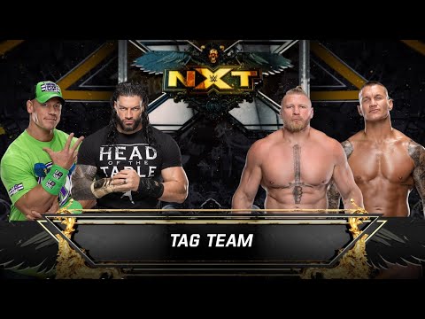 Tag Team Match | "Roman & Cena" vs "Brock & Orton" | WWE NXT Showdown