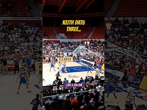 Keith Datu - for three..| #basketball #fypシ゚viral #pba #highlights #keithdatu