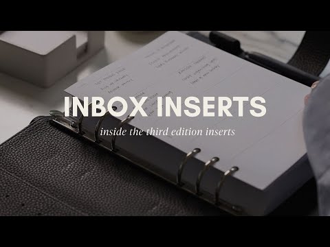 Transform Your Organization: The Evolution of Inbox Planner Inserts | Cloth & Paper