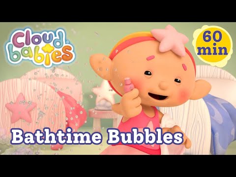 Bathtime Bubbles With The Cloudbabies 🛁🫧  Messy and Clean Bedtime Stories