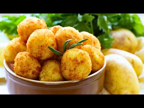 Crispy Potato Cheese Balls