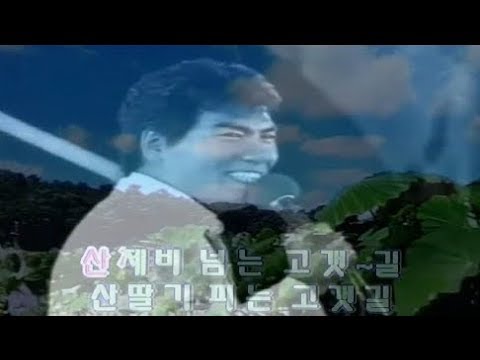 나훈아 - 감나무골 (1972) (원곡 황금심 "행화촌 금실이"(1969))