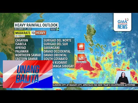 Weather update as of 6:05 AM (December 27, 2024) | Unang Hirit