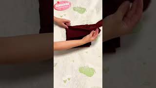 Clothes folding hacks 187 #clothfolding #foldinghacks #youtubeshorts #shorts