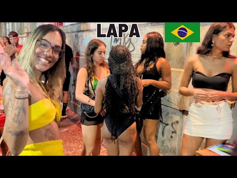 🇧🇷 LAPA NIGHTLIFE  RIO CARNIVAL PARTY 2024 BRAZIL