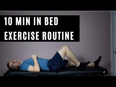 10 Minute In Bed Knee Replacement Workout