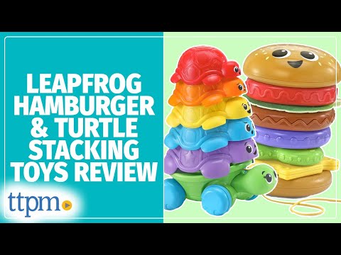 4-in-1 Learning Hamburger and Nest & Count Turtle Tower