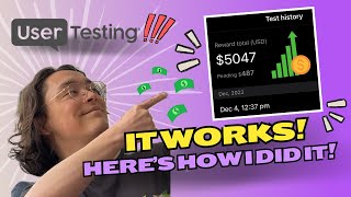 My Favourite Low Effort Online Side Hustle REVEALED! Usertesting.com REVIEW! 🤑