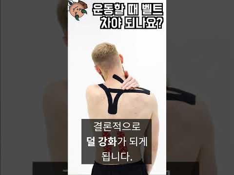 헬스할 때 리프팅 벨트는 언제 사용하는 걸까?