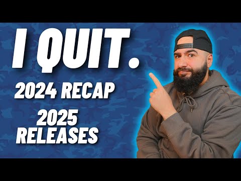 I'M QUITTING...Sneakers 2024 Recap, Upcoming 2025 Releases.