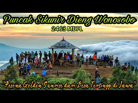 Puncak Sikunir Dieng Wonosobo | Pesona Golden Sunrise Desa Tertinggi di Pulau Jawa