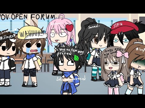 •Pov: Open Forum•||Read Desc||Tagalog Meme w/english subtitles||Annes Gacha_Life