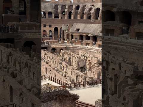 The colosseum the arena where men kills men to survive as part of a show for Roman’s !