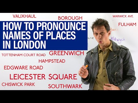 How to pronounce LONDON places correctly: Vauxhall, Marylebone, Leicester, Chiswick...