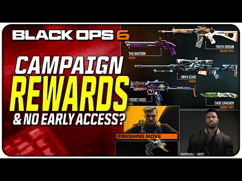 Black Ops 6 Campaign Rewards & No Early Access...