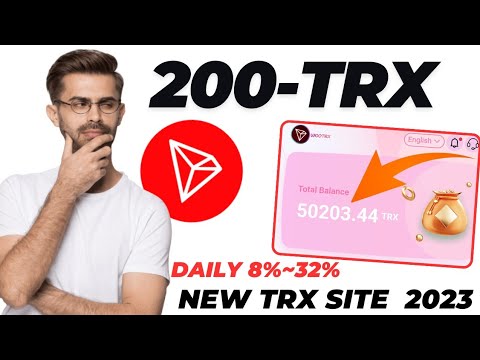 New (Woo-TRX) Mining Earning Profits  200-TRX investment Crypto website Today in 2023!!