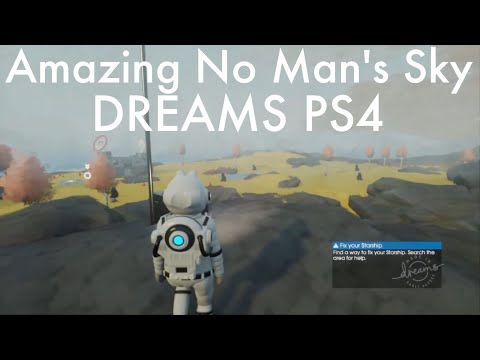 Dreams PS4: Early Access Gameplay #DreamsPS4 #MadeInDreams Character FPS Universeドリームズユニバース