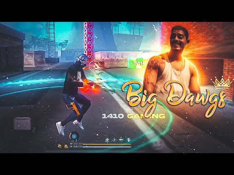 Big Dawgs Song Free Fire Montage 😎| Trending Song | free fire song  | free fire status