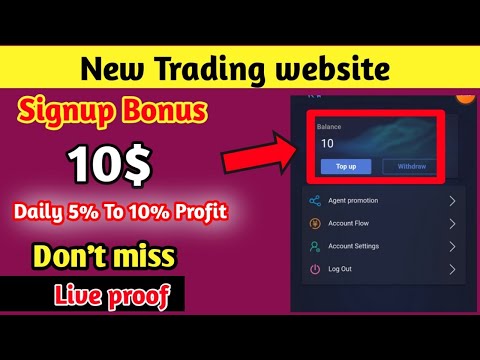 🔴 Signup bonus 10$ | Earn daily 5% To 10% Profit | New BB Trading website | New crypto airdrop 2021