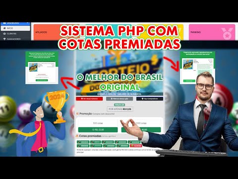 SISTEMA DE RIFA em PHP com COTA PREMIADA, NOTIFICAÇÃO e 1 MILHÃO DE NÚMEROS