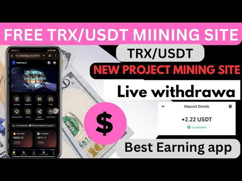 New usdt mining site | Longtime usdt Earning website | daily income site