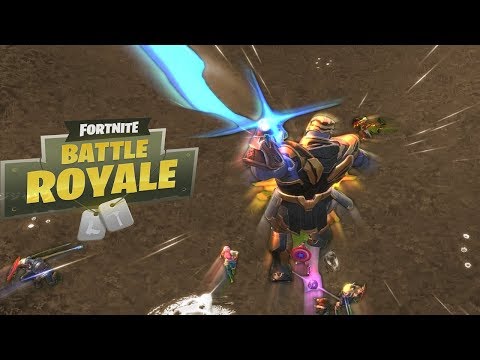 ぼっちサノス vs ヒーロー軍団17人の地獄【FORTNITE】