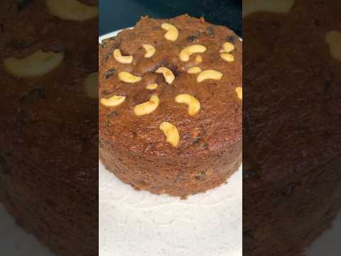 Eggless Christmas Plum Cake with Rum Soaked Dry Fruits | Easy Plum Cake #plumcake #christmascake