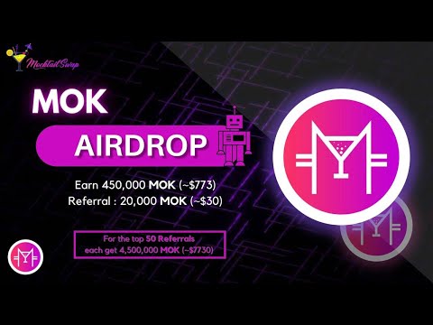 MocktailSwap Airdrop || Winner All user Reward=775$ || #cryptocurrency #crypto #airdrop #newairdrop