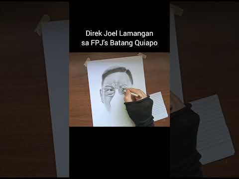 How to draw Roda, Direk Joel Lamangan sa fpj's Batang Quiapo #shorts