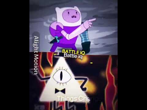 Bill Cipher vs Finn | IB: @caramel__1