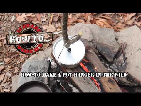 How to Make a Pot Hanger in the Wild