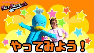 【簡単振付】やってみよう【キッズダンスチャンネル】お遊戯、運動会、幼稚園、保育園、小学校